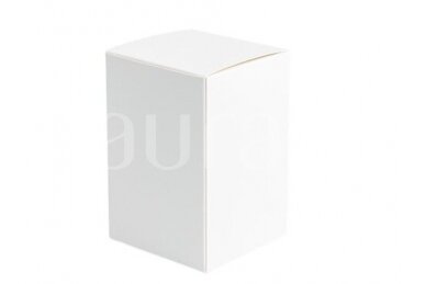 Balta kastīte "Soft touch" Aurae glāzei 200 ml