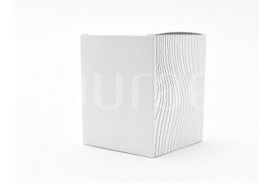 Balta kastīte ar rakstu Aurae glāzei 200 ml