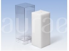 Kvadrātveida veidne cieto sveču ražošanai 60 mm x 160 mm