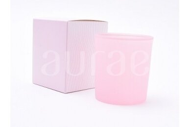 Rozā kastīte Aurae glāzei 200 ml 1